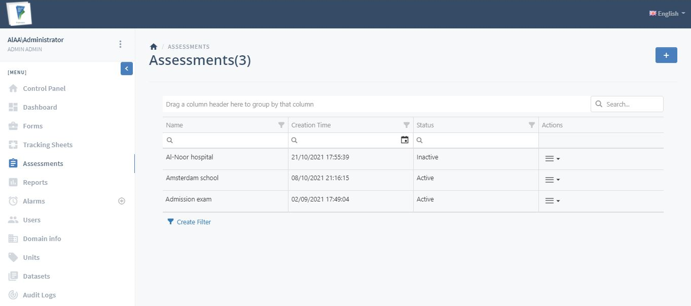 data Management Submissions